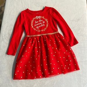 Cat & Jack Christmas dress